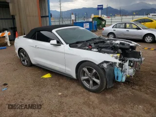2017 Ford Mustang V6 with VIN 1FATP8EMXH5302662, listed as a Copart auction lot 59054385 with 58,720 mi miles and Salvage title. Bid and sale history available at DreamBid. Image 4.