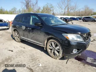 2015 Nissan Pathfinder Platinum с VIN 5N1AR2MM3FC636241, выставлен на аукционе Copart как лот 52376665 с пробегом 142 148 миль миль и Списание • Salvage title. История ставок и продаж доступна на DreamBid. Изображение 4.