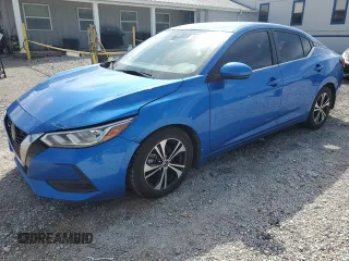 2020 Nissan Sentra SV z VIN 3N1AB8CV1LY212696, wystawiony jako Copart lot #50136995 z przebiegiem 171 133 mil mil oraz Szkoda całkowita • Salvage title. Historia ofert i sprzedaży dostępna na DreamBid. Obrazek 1.