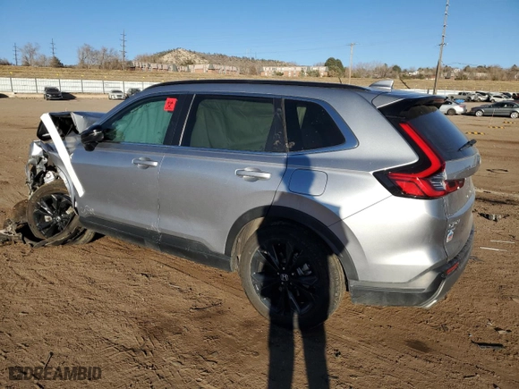 2024 Honda CR-V Hybrid Sport Touring with VIN 7FARS6H91RE049847, listed as a Copart auction lot 44425445 with 0 mi miles and Salvage Title. Bid and sale history available at carsss.com. Image 2.