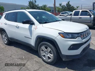 2022 Jeep Compass Latitude with VIN 3C4NJDBB6NT235666, listed as a IAAI auction lot 42161777 with 68,212 mi miles and . Bid and sale history available at DreamBid. Image 1.