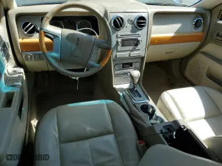 2007 Lincoln MKZ with VIN 3LNHM26T17R627185, listed as a Copart auction lot 49986005 with 102,061 mi miles and Salvage Title. Bid and sale history available at carsss.com. Image 8.