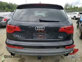 2014 Audi Q7 3.0T Premium with VIN WA1CGAFE3ED020786, listed as a Copart auction lot 63790064 with 0 mi miles and Salvage Title. Bid and sale history available at carsss.com. Image 6.