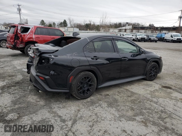 2022 Subaru WRX Premium with VIN JF1VBAF60N9005533, listed as a Copart auction lot 49636655 with 42,109 mi miles and Salvage Title. Bid and sale history available at carsss.com. Image 3.