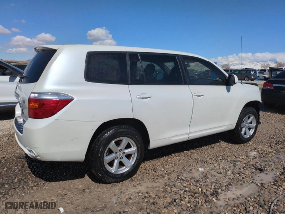 2008 Toyota Highlander with VIN JTEDS41A082044442, listed as a Copart auction lot 48958075 with 217,023 mi miles and Salvage Title. Bid and sale history available at carsss.com. Image 3.
