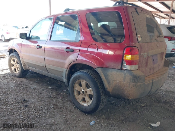 2005 Ford Escape XLT with VIN 1FMCU03155KC43333, listed as a IAAI auction lot 41391655 with 217,211 mi miles. Bid and sale history available at carsss.com. Image 3.