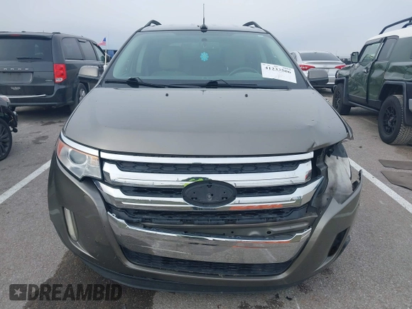 2013 Ford Edge SEL with VIN 2FMDK3JC8DBC81468, listed as a IAAI auction lot 41233506 with 206,107 mi miles. Bid and sale history available at carsss.com. Image 12.