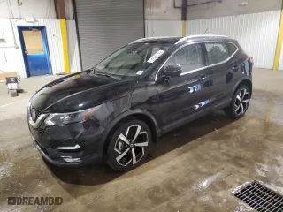 2021 Nissan Rogue Sport SL with VIN JN1BJ1CWXMW443533, listed as a Copart auction lot 86734584 with 24,815 mi miles and Salvage Title. Bid and sale history available at carsss.com. Image 1.