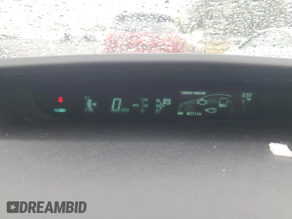 2014 Toyota Prius Four with VIN JTDKN3DU5E1742792, listed as a Copart auction lot 55859915 with 82,115 mi miles and Clean Title. Bid and sale history available at DreamBid. Image 9.