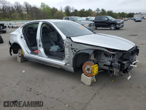 2018 Infiniti Q50 Sport z VIN JN1EV7AP6JM591654, wystawiony jako Copart lot #56889565 z przebiegiem 95 273 mil mil oraz Szkoda całkowita • Salvage title. Historia ofert i sprzedaży dostępna na DreamBid. Obrazek 4.