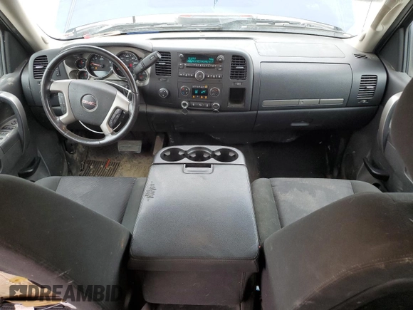 2012 GMC Sierra 1500 SLE with VIN 3GTP2VE70CG257543, listed as a Copart auction lot 51499435 with 195,636 mi miles and Salvage title. Bid and sale history available at DreamBid. Image 8.