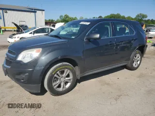 2013 Chevrolet Equinox LS with VIN 2GNALBEK9D1261517, listed as a Copart auction lot 53301025 with 180,103 mi miles and Salvage Title. Bid and sale history available at DreamBid. Image 1.