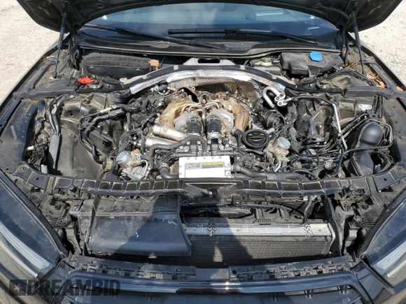 2016 Audi S7 with VIN WAUW2AFC5GN010402, listed as a Copart auction lot 55506875 with 51,585 mi miles and Clean Title. Bid and sale history available at DreamBid. Image 11.