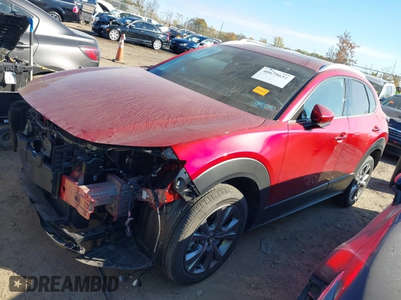 2024 Mazda CX-30 2.5 S Premium Package with VIN 3MVDMBDM0RM628115, listed as a IAAI auction lot 40679651 with 5,082 mi miles. Bid and sale history available at carsss.com. Image 17.