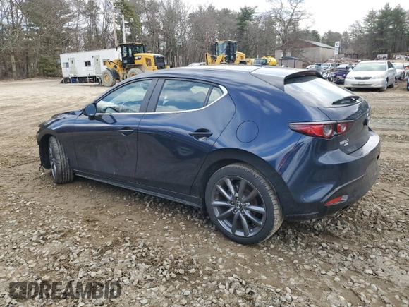 2019 Mazda Mazda3 Hatchback w/Preferred Pkg with VIN JM1BPBMM1K1140228, listed as a Copart auction lot 50682425 with 24,080 mi miles and Salvage Title. Bid and sale history available at carsss.com. Image 2.