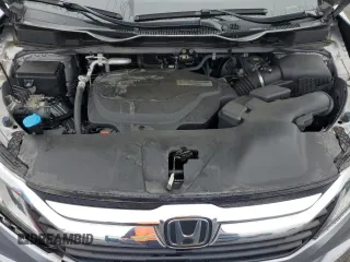 2019 Honda Odyssey EX with VIN 5FNRL6H59KB022682, listed as a Copart auction lot 58787265 with 54,803 mi miles and Salvage title. Bid and sale history available at DreamBid. Image 12.