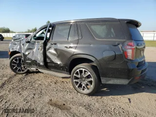 2024 Chevrolet Tahoe RST with VIN 1GNSKRKD5RR260708, listed as a Copart auction lot 74101214 with 5,609 mi miles and Salvage Title. Bid and sale history available at carsss.com. Image 2.