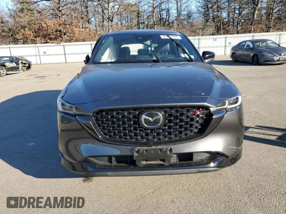 2022 Mazda CX-5 2.5 Turbo with VIN JM3KFBAY2N0596945, listed as a Copart auction lot 86427694 with Not Provided miles and Salvage Title. Bid and sale history available at carsss.com. Image 5.