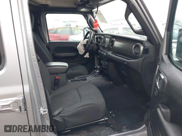 2020 Jeep Wrangler Unlimited Sport S z VIN 1C4HJXDN3LW115076, wystawiony jako IAAI lot #41921868 z przebiegiem 93 052 mil mil oraz . Historia ofert i sprzedaży dostępna na DreamBid. Obrazek 5.