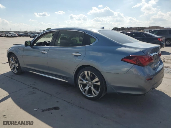 2017 Infiniti Q70L 3.7 with VIN JN1BY1PP9HM170603, listed as a Copart auction lot 72151494 with 36,234 mi miles and Salvage Title. Bid and sale history available at carsss.com. Image 2.