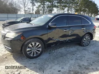 2016 Acura MDX w/Tech with VIN 5FRYD3H44GB008791, listed as a Copart auction lot 49749065 with 141,170 mi miles and Salvage Title. Bid and sale history available at carsss.com. Image 1.
