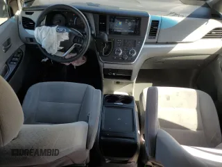 2017 Toyota Sienna LE Auto Access Seat with VIN 5TDKZ3DC1HS820732, listed as a Copart auction lot 54251475 with 104,560 mi miles and Salvage title. Bid and sale history available at DreamBid. Image 8.