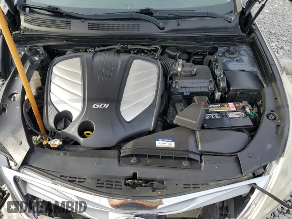2013 Hyundai Azera with VIN KMHFH4JG4DA317104, listed as a Copart auction lot 52909875 with 125,485 mi miles and Salvage Title. Bid and sale history available at DreamBid. Image 12.