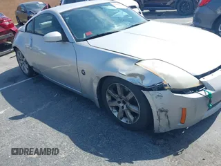 2003 Nissan 350Z Touring with VIN JN1AZ34E43T010781, listed as a IAAI auction lot 42164130 with 181,016 mi miles. Bid and sale history available at carsss.com. Image 6.