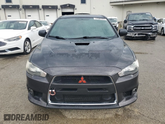 2011 Mitsubishi Lancer Evolution MR z VIN JA32W5FV6BU044263, wystawiony jako Copart lot #55415535 z przebiegiem 106 426 mil mil oraz Czysty tytuł • Clean title. Historia ofert i sprzedaży dostępna na DreamBid. Obrazek 5.