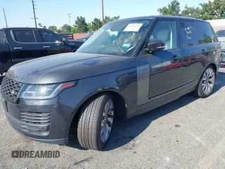 2018 Land Rover Range Rover Autobiography z VIN SALGV2RE1JA513465, wystawiony jako IAAI lot #42352110 z przebiegiem 56 168 mil mil oraz . Historia ofert i sprzedaży dostępna na DreamBid. Obrazek 2.