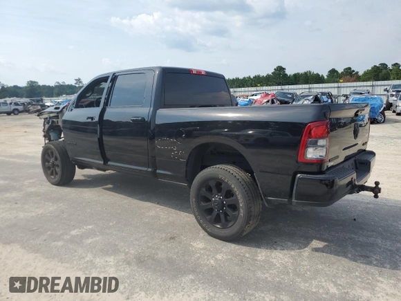 2024 Ram 2500 Big Horn z VIN 3C6UR5DL4RG181144, wystawiony jako Copart lot #52783665 z przebiegiem 39 062 mil mil oraz Czysty tytuł • Clean title. Historia ofert i sprzedaży dostępna na DreamBid. Obrazek 2.