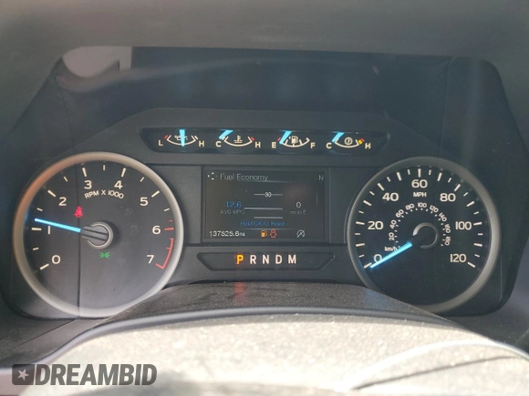 2018 Ford F-150 XL with VIN 1FTEW1EG2JKE12684, listed as a Copart auction lot 60496905 with 137,525 mi miles and Clean title. Bid and sale history available at DreamBid. Image 9.