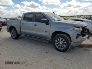 2024 Chevrolet Silverado 1500 RST with VIN 2GCPADED1R1201728, listed as a Copart auction lot 78177354 with 5,277 mi miles and Salvage Title. Bid and sale history available at carsss.com. Image 4.
