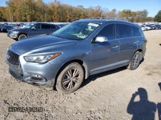 2018 Infiniti QX60 with VIN 5N1DL0MN1JC512442, listed as a Copart auction lot 82468234 with 111,363 mi miles and Salvage Title. Bid and sale history available at carsss.com. Image 1.