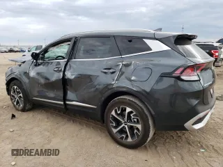 2025 Kia Sportage EX with VIN 5XYK3CDFXSG234983, listed as a Copart auction lot 71977174 with 799 mi miles and Salvage Title. Bid and sale history available at carsss.com. Image 2.