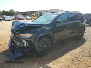 2023 GMC Acadia SLT with VIN 1GKKNMLS7PZ253048, listed as a Copart auction lot 74921474 with 10,084 mi miles and Salvage Title. Bid and sale history available at DreamBid. Image 1.