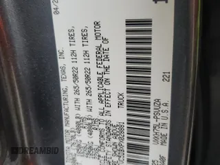 2023 Toyota Tundra Capstone Hybrid with VIN 5TFVC5DBXPX028881, listed as a Copart auction lot 80079964 with 12,565 mi miles and Salvage title. Bid and sale history available at DreamBid. Image 13.