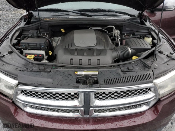 2012 Dodge Durango Citadel with VIN 1C4SDJET2CC211600, listed as a Copart auction lot 43921175 with 224,495 mi miles and Salvage Title. Bid and sale history available at carsss.com. Image 12.