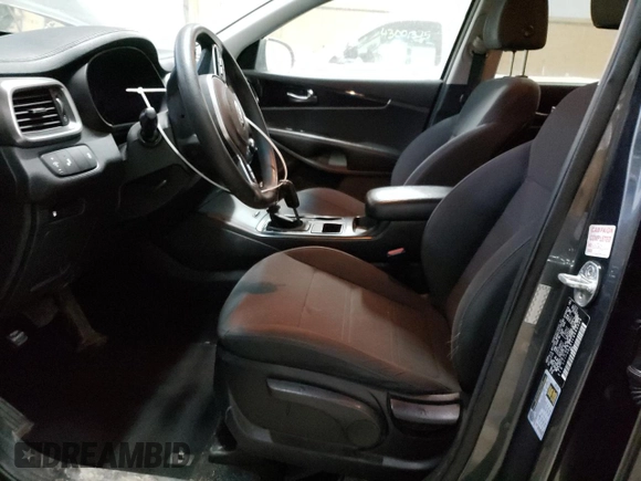 2020 Kia Sorento LX with VIN 5XYPGDA31LG663506, listed as a Copart auction lot 45545145 with 78,561 mi miles and Salvage Title. Bid and sale history available at DreamBid. Image 7.