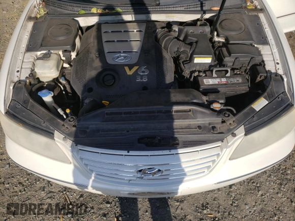 2007 Hyundai Azera SE with VIN KMHFC46FX7A186733, listed as a Copart auction lot 45186825 with 173,649 mi miles and Non Repairable. Bid and sale history available at carsss.com. Image 11.