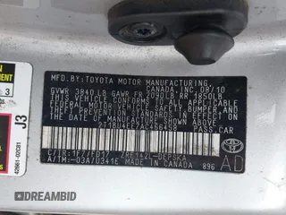 2010 Toyota Corolla with VIN 2T1BU4EE7AC466458, listed as a IAAI auction lot 40510443 with 147,634 mi miles and . Bid and sale history available at DreamBid. Image 9.