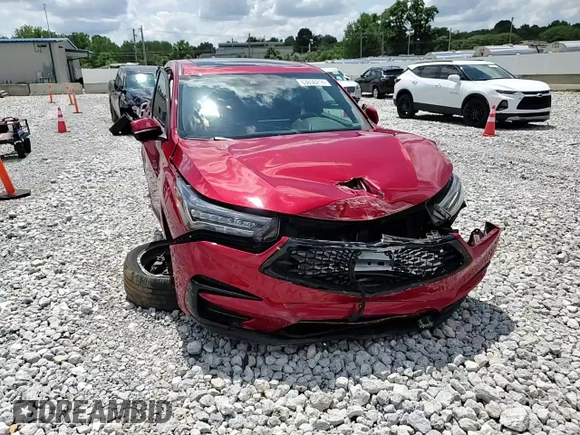 2021 Acura RDX w/A-Spec Package with VIN 5J8TC2H6XML046482, listed as a Copart auction lot 63656214 with 64,295 mi miles and Salvage Title. Bid and sale history available at carsss.com. Image 12.