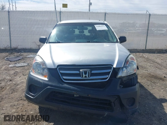 2006 Honda CR-V LX with VIN JHLRD785X6C057434, listed as a IAAI auction lot 41881971 with 210,658 mi miles and . Bid and sale history available at carsss.com. Image 12.