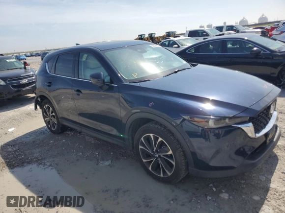 2022 Mazda CX-5 2.5 S Premium Package with VIN JM3KFBDM8N1527549, listed as a Copart auction lot 50226835 with 36,042 mi miles and Salvage Title. Bid and sale history available at carsss.com. Image 4.