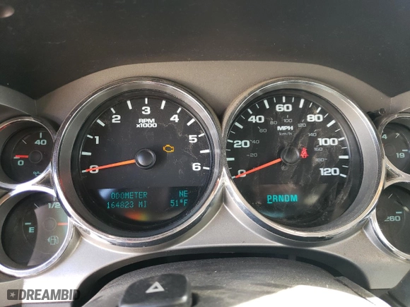 2011 Chevrolet Silverado 1500 LT with VIN 3GCPKSE37BG122585, listed as a Copart auction lot 52713605 with 164,823 mi miles and Salvage Title. Bid and sale history available at carsss.com. Image 9.