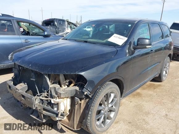2014 Dodge Durango R/T with VIN 1C4SDJCT5EC477196, listed as a IAAI auction lot 42238097 with 167,665 mi miles and . Bid and sale history available at DreamBid. Image 18.