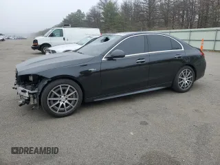 2023 Mercedes-Benz C 43 AMG z VIN W1KAF8HB2PR100524, wystawiony jako Copart lot #52094134 z przebiegiem 11 335 mil mil oraz Szkoda całkowita • Salvage title. Historia ofert i sprzedaży dostępna na DreamBid. Obrazek 1.