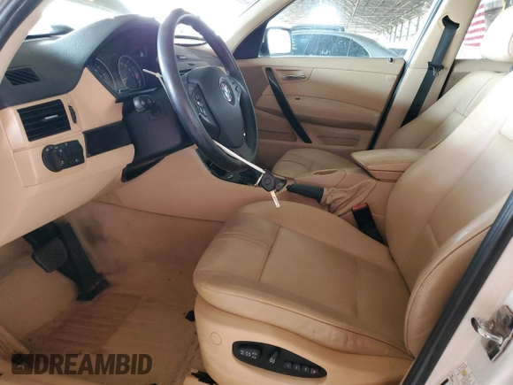2008 BMW X3 3.0si with VIN WBXPC93478WJ18177, listed as a Copart auction lot 56006565 with 114,244 mi miles and Clean Title. Bid and sale history available at DreamBid. Image 7.
