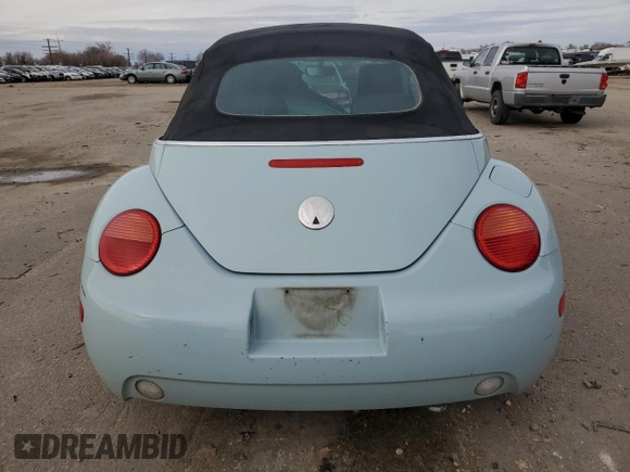 2004 Volkswagen Beetle with VIN 3VWCM21Y64M310431, listed as a Copart auction lot 82449604 with 166,974 mi miles and Salvage Title. Bid and sale history available at DreamBid. Image 6.