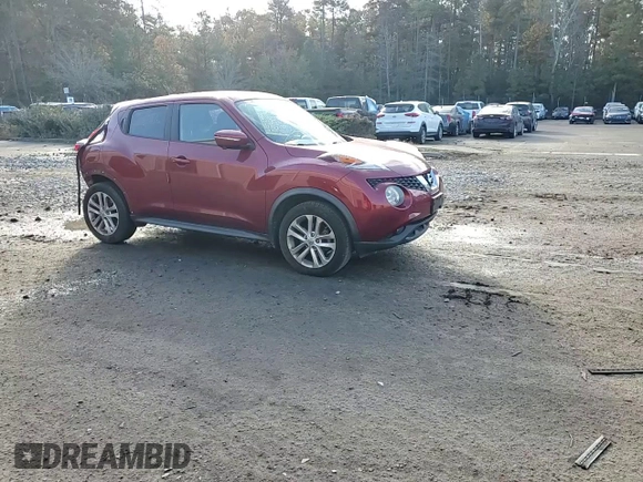 2015 Nissan Juke SL z VIN JN8AF5MR7FT500886, wystawiony jako Copart lot #80043524 z przebiegiem 82 046 mil mil oraz Szkoda całkowita • Salvage title. Historia ofert i sprzedaży dostępna na DreamBid. Obrazek 10.